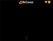 Tablet Screenshot of becauseforhope.org